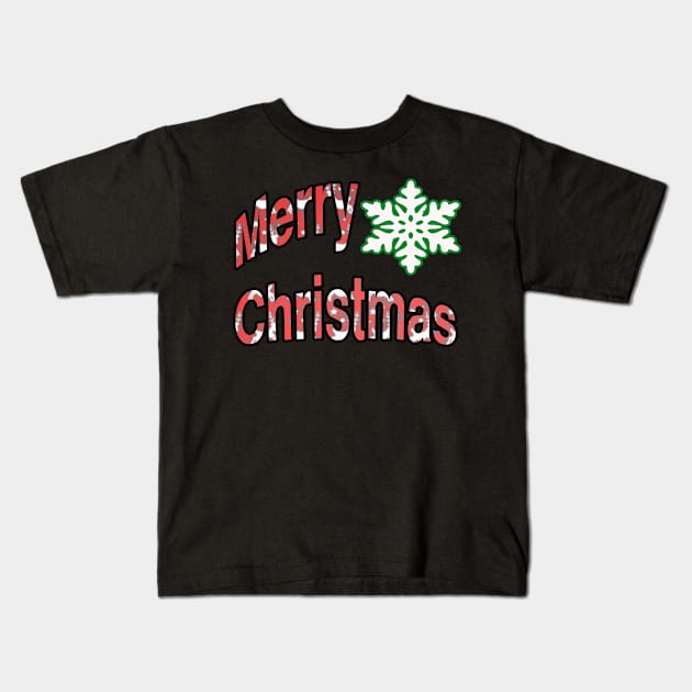 Merry Christmas Kids T-Shirt by nvd203